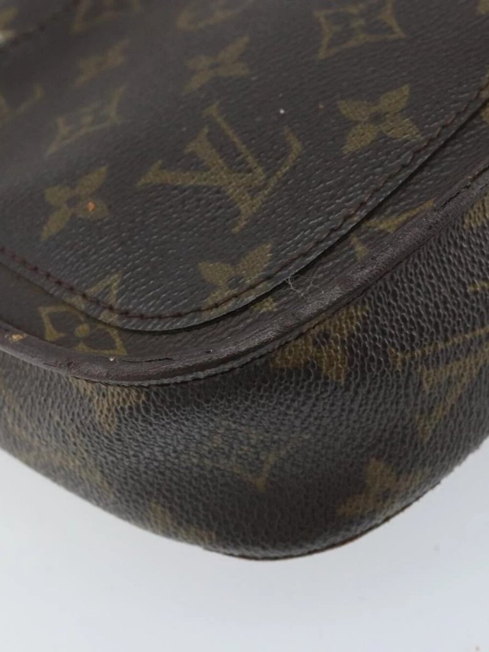 LOUIS VUITTON Monogram Saint Cloud PM Shoulder Bag M51244 LV Auth BA10464 - Picture 5 of 11